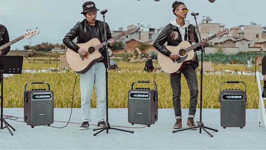 多機能対応のハイパワーカラオケスピーカー