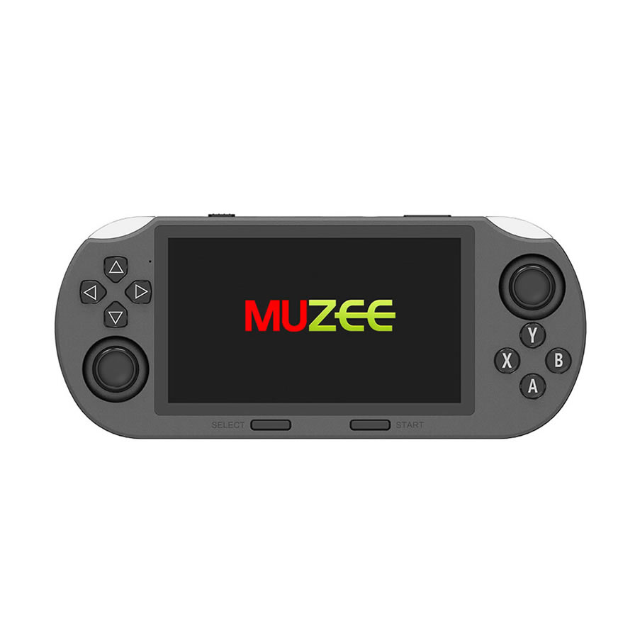 عنوان المنتج：جهاز ألعاب محمول MUZEE-M1 بشاشة IPS 4.5 بوصة، ذاكرة 64 جيجا، معالج ثنائي النواة، متعدد الوظائف لشخصين