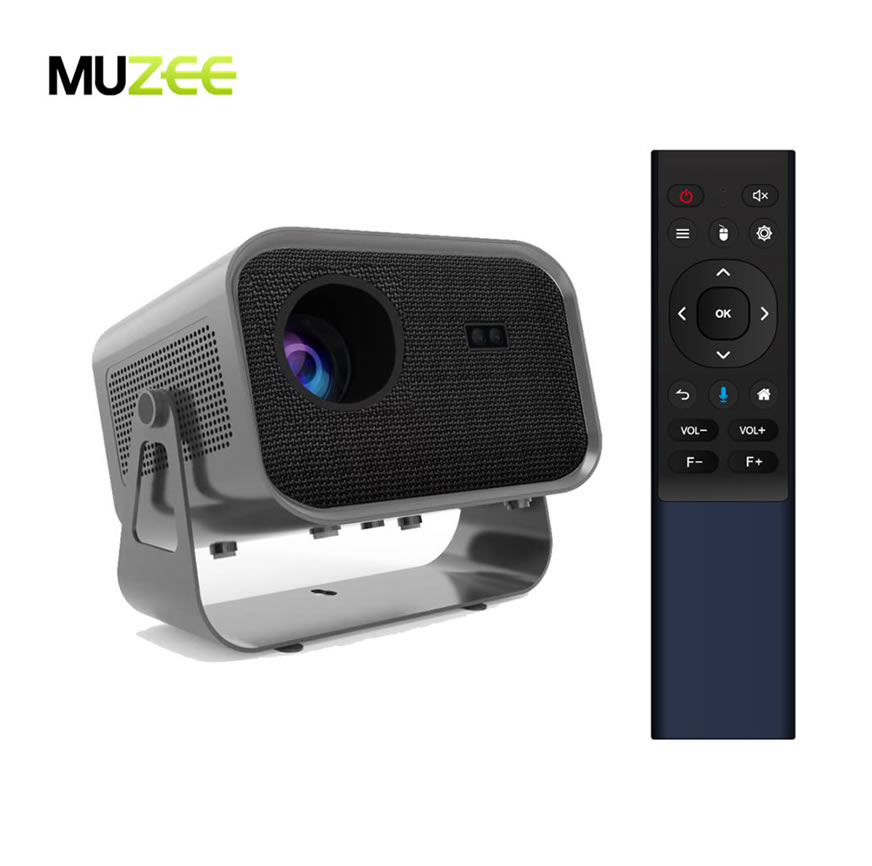 ISMARTX18 Elektrischer Fokus Smart Projektor, 720P HD 260ANSI Tragbar für Zuhause & Büro