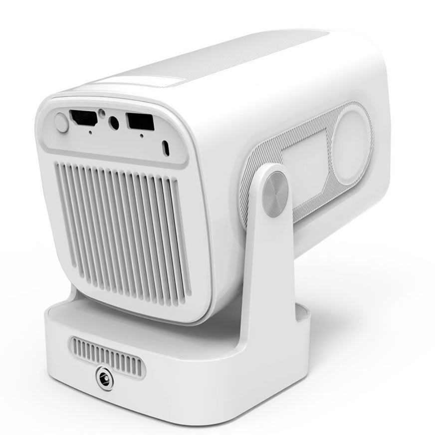Proyector Inteligente ISMARTX17, Enfoque Automático y Corrección Trapezoidal Automática, 300ANSI HD Portátil para Hogar y Oficina