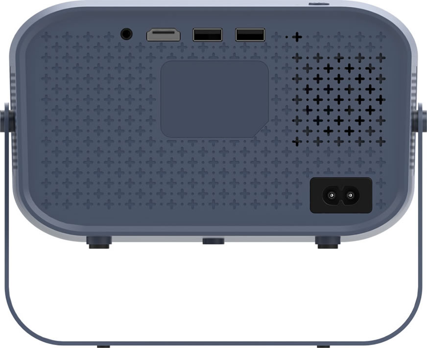 Proyector Inteligente de Enfoque Eléctrico ISMARTX18, 720P HD 260ANSI Portátil para Hogar y Oficina
