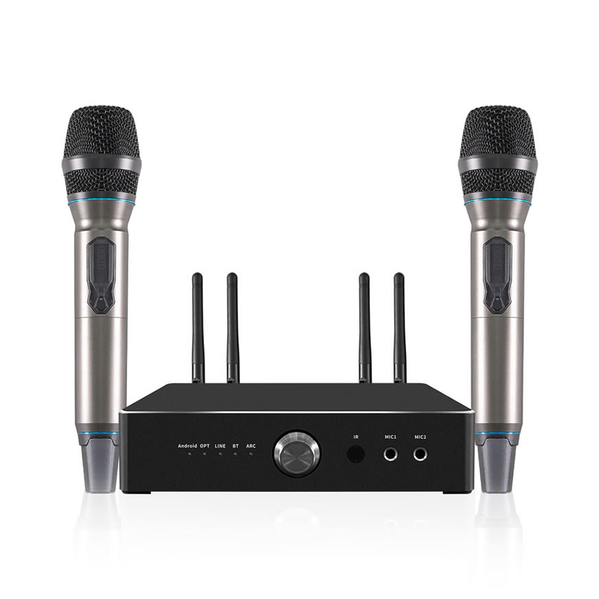 Amplificador de karaoke todo en uno iHomeLife HLQ 600W