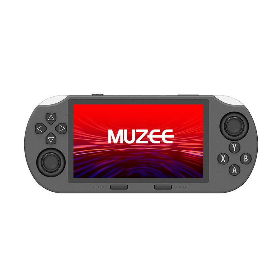 MUZEE-M1 4.5インチIPS大画面携帯ゲーム機 デュアルコア64GB 二人プレイ対応 多機能レトロゲーム機